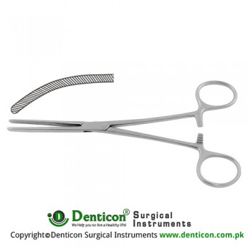 Doyen-Baby Intestinal Clamp Curved Stainless Steel, 17.5 cm - 7"